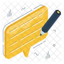Edit Comment Edit Message Edit Chat Icon