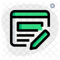 Edit Content  Icon