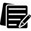 Edit Content Editing Content Icon