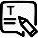 Edit Content Edit Content Icon