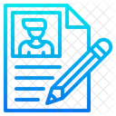 Edit Cv  Icon