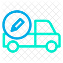 Edit Delivery Delivery Truck Shipping Icon