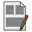 Edit Document Document Paper Icon