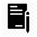 Note Pen Message Icon