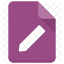 Edit File Document Icon