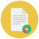Edit Paper Notes Icon