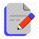 Edit File Edit Edit Document Icon