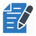 Edit Write Document Icon