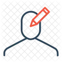 Edit Man Pen Icon