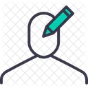Edit Man Pen Icon