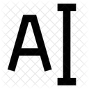Text Edit Rename Icon