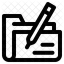 Edit Folder Save Icon