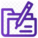 Edit Folder Save Icon