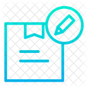 Edit In Delivery Parcel Edit Address Edit Package Icon