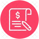 Bill Receipt Payment Icon