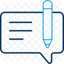 Edit Message Blog Edit Icon