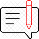 Edit Message Blog Edit Icon