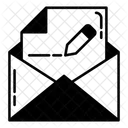 Envelope Edit Pencil Icon
