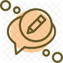 Edit Message Message Modification Alter Text Icon