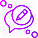 Edit Message Message Modification Alter Text Icon