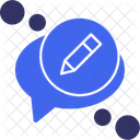 Edit Message Message Modification Alter Text Icon