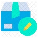 Edit Package Box Icon