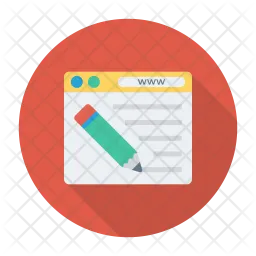 Edit page  Icon