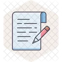 Edit Page Blank Paper Icon