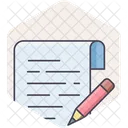 Edit Page Blank Paper Icon