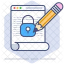 Edit Privacy Data  Icon