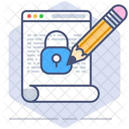 Edit Privacy Data  Icon