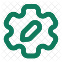 Edit Setting Setting Gear Icon