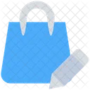 Edit Shopping Bag  Icon