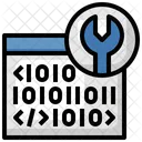 Edit Tool Binary Code Setting Code Optimization Icon