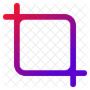 Edit Tools Crop Image Icon