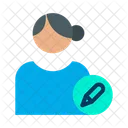 Edit User Edit Profile Female Profile Icon