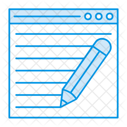 Edit webpage Icon