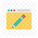 Edit Browser Pen Icon