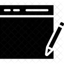 Edit Webpage  Icon