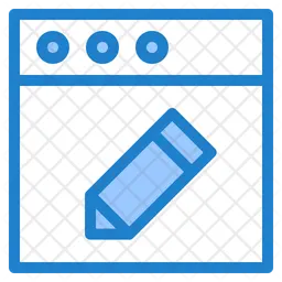 Edit Website  Icon