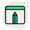 Edit Website  Icon