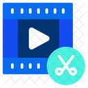 Editar vídeo  Ícone