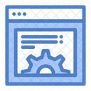 Editing Web Editing Webpage Settings Icon