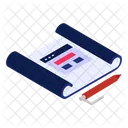 Pen Pencil Sheet Icon