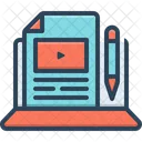 Editor Content Editor Computer Icon