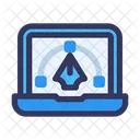 Editor de diseño  Icono