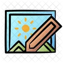 Editor De Imagenes Imagen Lapiz Icono