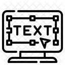 Editor de texto  Ícone