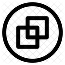 Editor De Texto Fusionar Flecha Icono