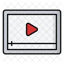 Editor De Video Ícone